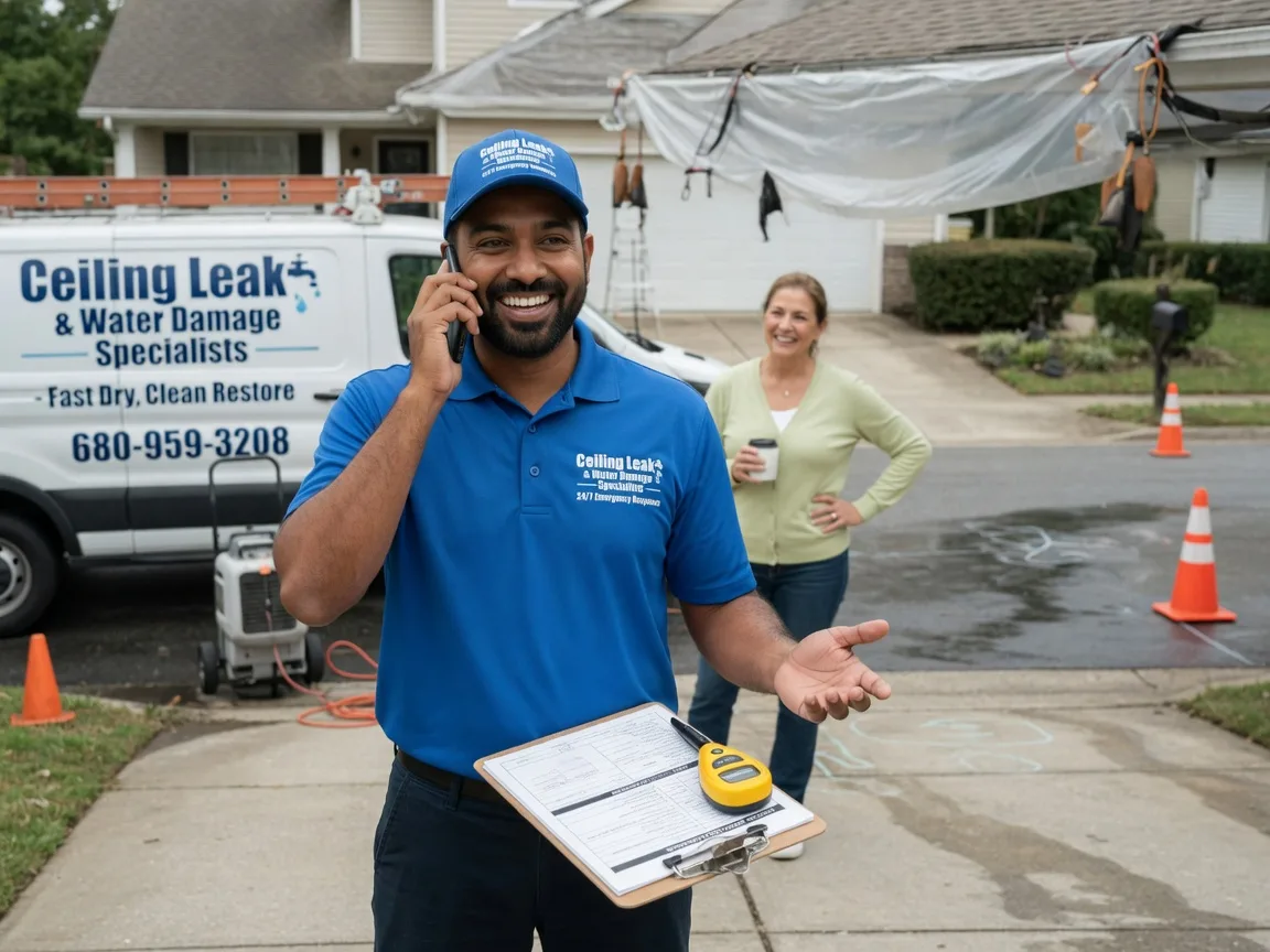 Ceiling Leak Cleanup Cragford, AL FAQs