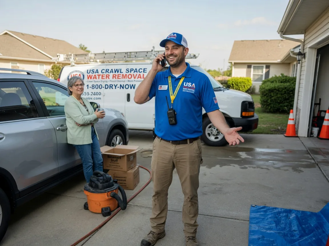Crawl Space Water Removal Cragford, AL FAQs